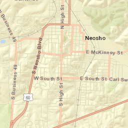 Neosho Street Map