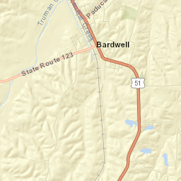 Bardwell Street Map