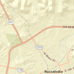 904-1098 Kentucky 178, Russellville, KY Street Map
