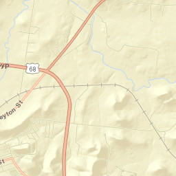 Logan County Street Map