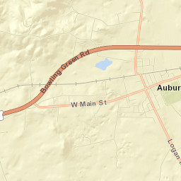 Auburn Street Map