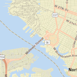 2-98 Rader Street, Norfolk, VA 23510, USA Street Map