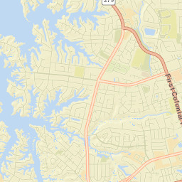 2924 Seashore Point, Virginia Beach, VA Street Map