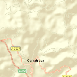 Carratraca Street Map