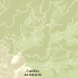 Canillas de Albaida Street Map