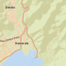 Marmaris Street Map
