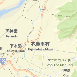 Kijimadaira Street Map