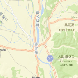 Ōtawara-shi Street Map