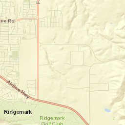 Ridgemark Street Map