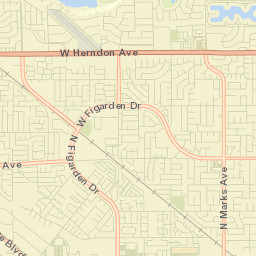 3565 West Barstow Avenue Fresno CA Street Map