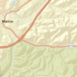 Marion Street Map