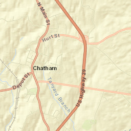 Pittsylvania County Street Map