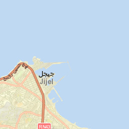 Jijel Street Map