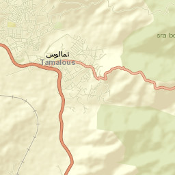 Tamalous Street Map