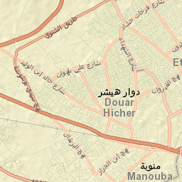 Manouba Street Map