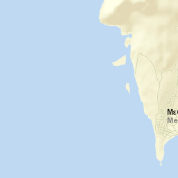 Methóni Street Map