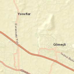 Evrenseki Street Map