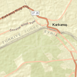 Karkamış Street Map