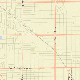 Old Fig Garden Street Map