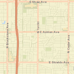 3701 N Cedar Ave Fresno CA 93726 Street Map