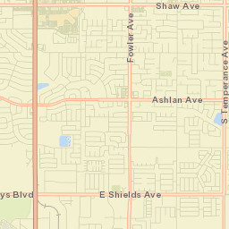 Tarpey Village Street Map