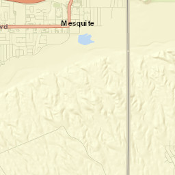 Mesquite Street Map