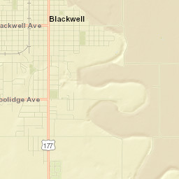 2000-3756 S Main St Blackwell OK Street Map