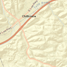 Chilhowie Street Map
