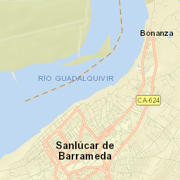 Sanlúcar de Barrameda Street Map