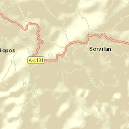 Sorvilán Street Map