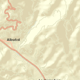 Albuñol Street Map