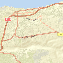 ’Aïn Benian Street Map