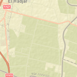 El Hadjar Street Map