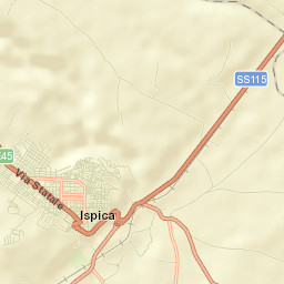 Ispica Street Map