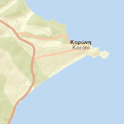 Koróni Street Map