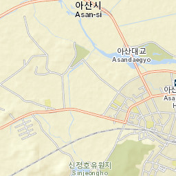 Asan-si Street Map