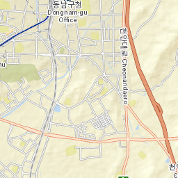 Cheonan Street Map
