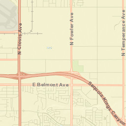 Sunnyside Street Map