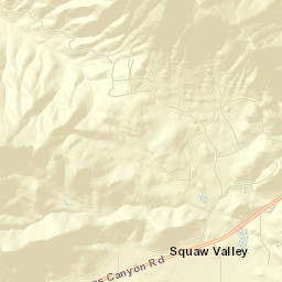 Squaw Valley Street Map