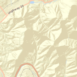 Whitley County Street Map