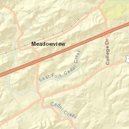 Emory Street Map