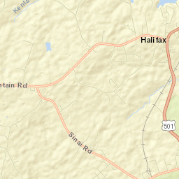 Halifax Street Map