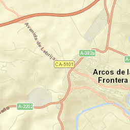 Arcos de la Frontera Street Map