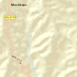 Moclinejo Street Map
