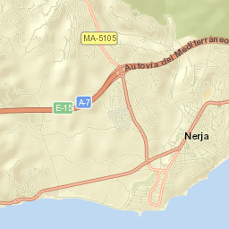 Nerja Street Map