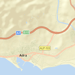 Adra Street Map