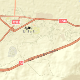 El Tarf Street Map