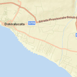 Donnalucata Street Map
