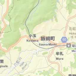 Iizuna Street Map