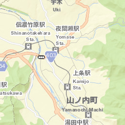 Yamanouchi Street Map